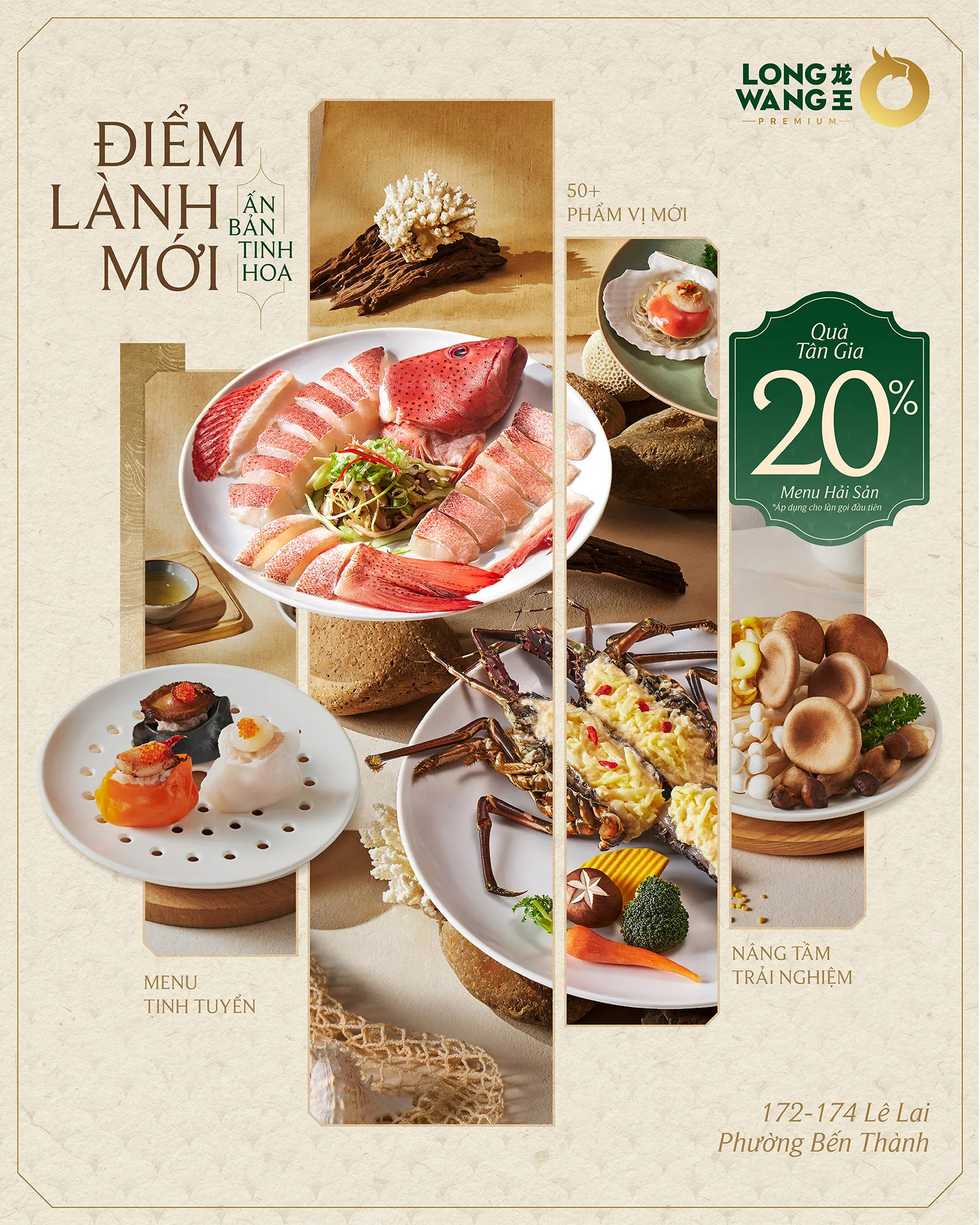 ƯU ĐÃI 20% MENU HẢI SẢN