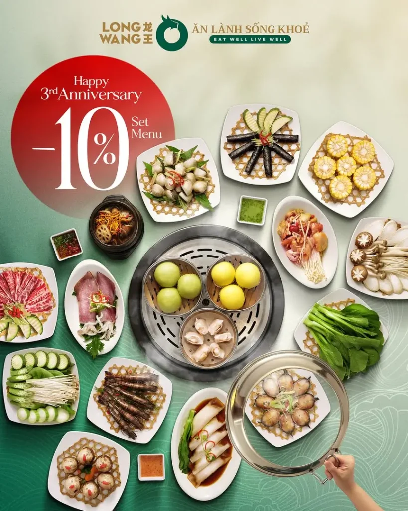 Ưu Đãi 10% Set Menu