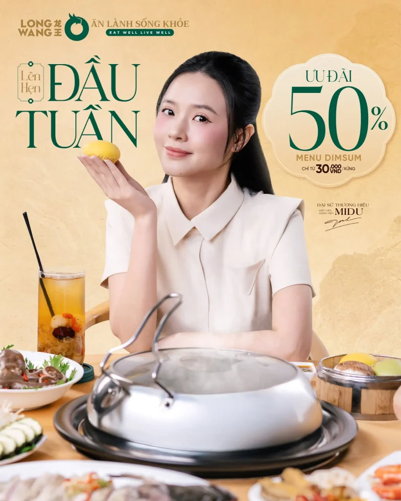 Ưu Đãi 50% Menu Dimsum